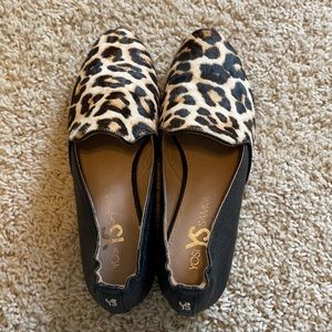 NEW! Yosi Samra Preslie Leopard print Loafer